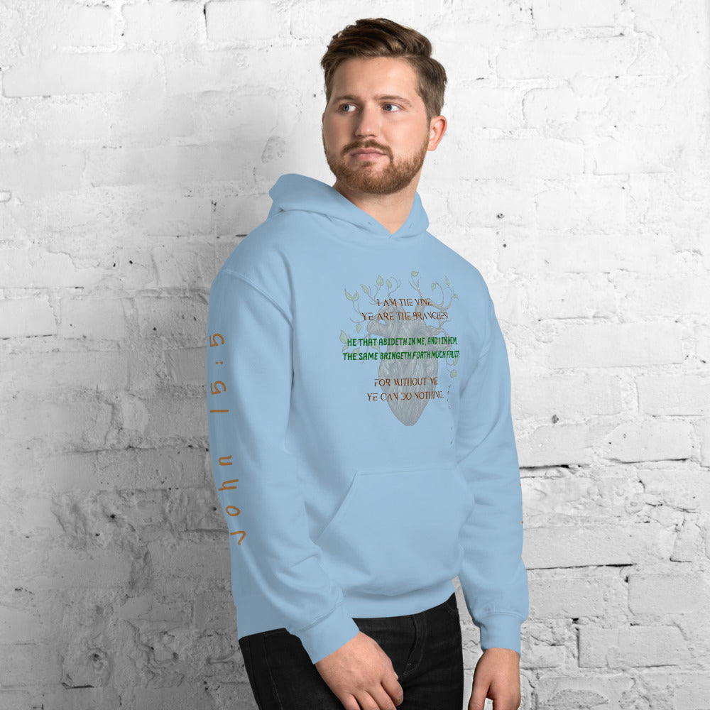 The Vine John 15:5 Unisex Hoodie